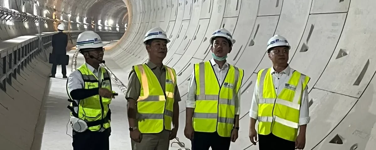 Kunjungi Proyek MRT Fase-2, Wapres Gibran: Usahakan Tepat Waktu